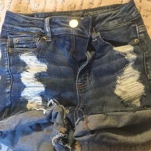 American Eagle shorts high-rise